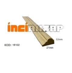 16102-DEKORATİF ÇITA MDF-21mm x 12mm x 2800mm