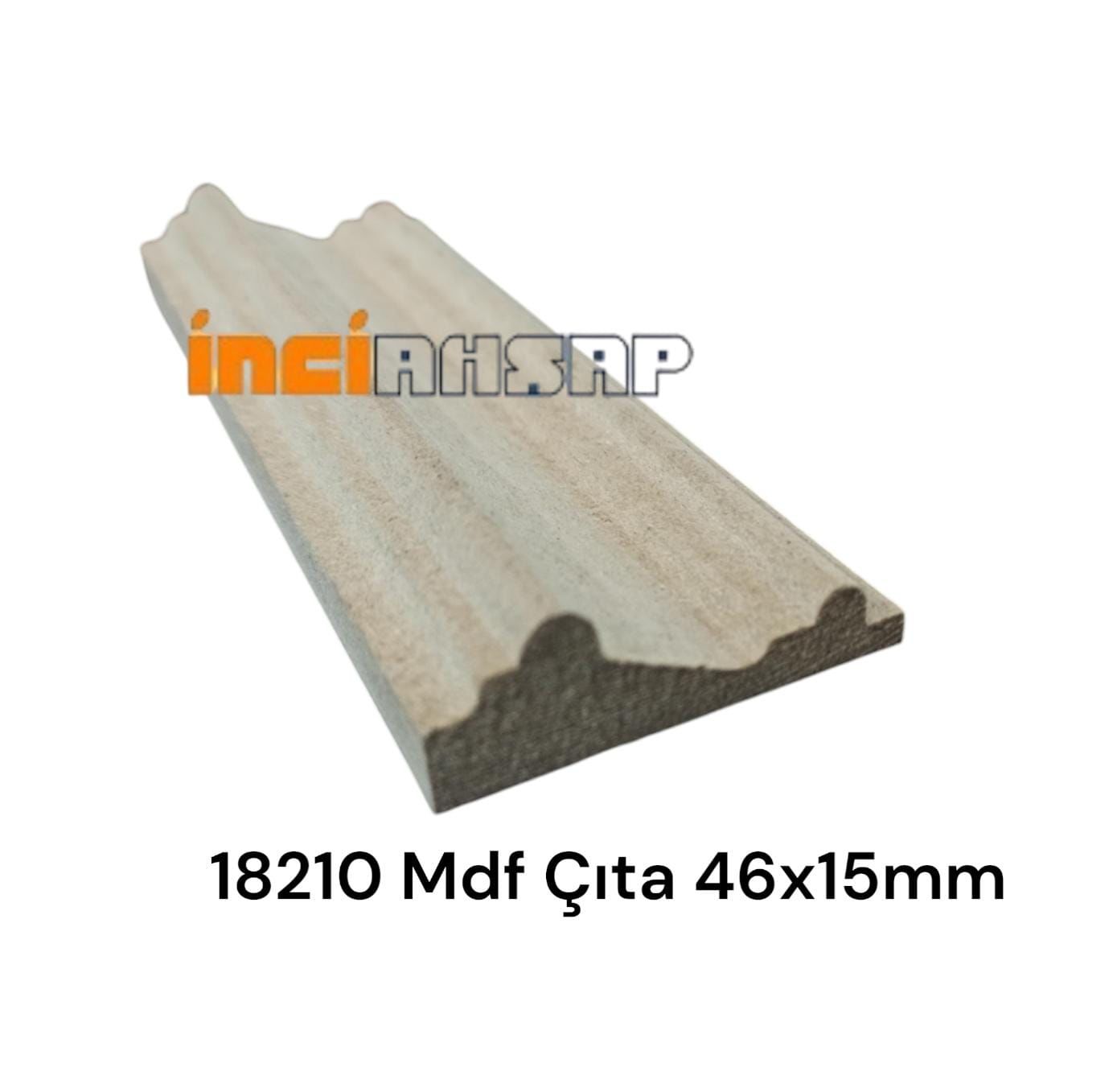 18210-DEKORATİF ÇITA MDF-46mm x 15mm x 2800mm