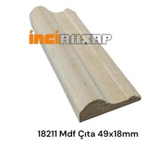 18211-DEKORATİF ÇITA MDF-49mm x 18mm x 2800mm