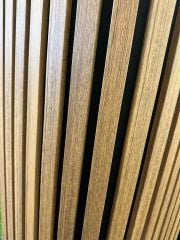 AKUSTİK DUVAR PANELİ 60cmx280cm (Teak)- 3mm Keçeli