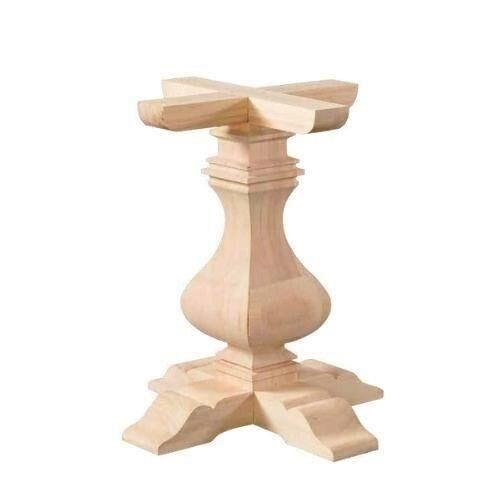 43425-TEKLİ AHŞAP MASA AYAK - 23CM ÇAP-75CM