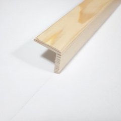 DİK AÇILI ÇITA ÇAM  KÖŞE KAPATMA - KAPAZLAMA 270 CM 25*25mm-270cm ÇAM 18029-KÖŞE KAPATMA