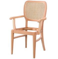 Hasırlı Soft Kolçaklı Sandalye