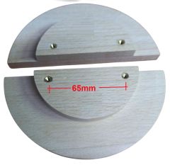 AHŞAP DİSK KULP 15427 ( Çift)