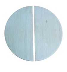 AHŞAP DİSK KULP 15427 ( Çift)