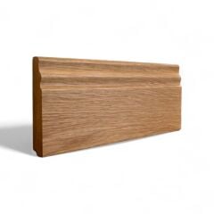 41034-MEŞE AHŞAP KAPLAMALI  SÜPÜRGELİK  120mm*18mm